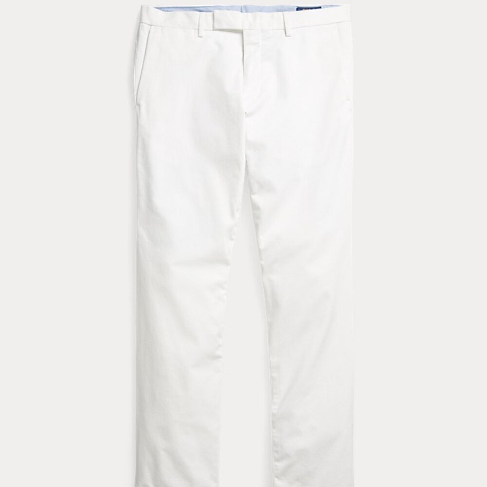 (Like New) Polo Ralph Lauren - Stretch Straight Fit Chino Pant (Deckwash White) - Picture 6 of 6